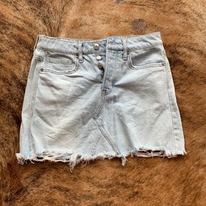 Denim mini skirt SUPER SOFT